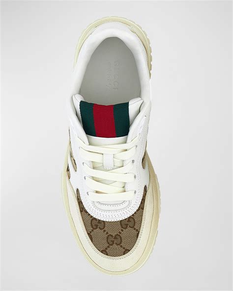 reweb gucci|Gucci canvas reweb sneakers.